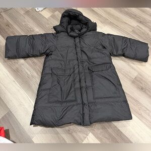 The North Face Black Parka Long 600-Down Warm Puffer Jacket Sz XXL